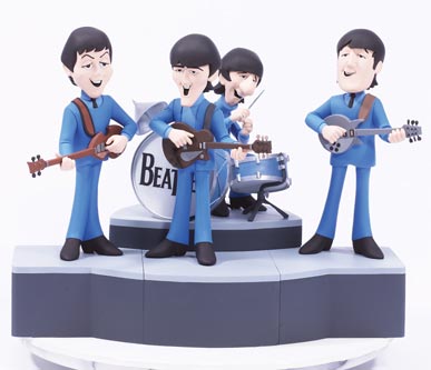 animated beatles action figures