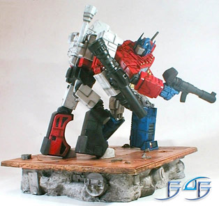 Transformers Battlefield Statues