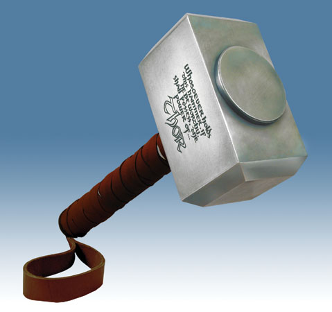 MJOLNIR, HAMMER OF THOR PROP REPLICA