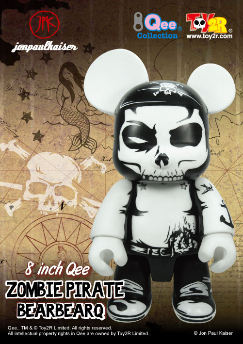 zombie pirate qee figures