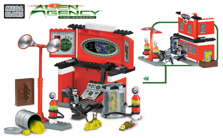 Mega bloks sales alien agency