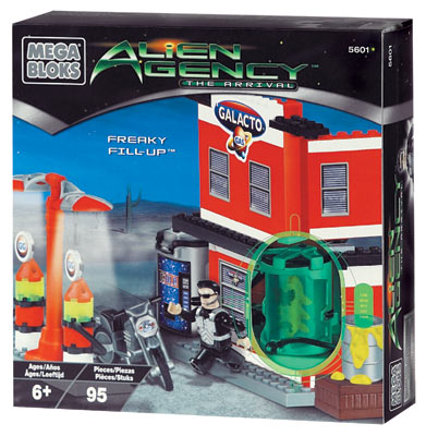 mega bloks alien agency