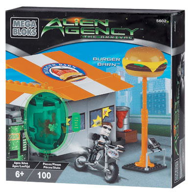 mega bloks alien agency