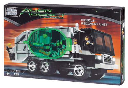 mega bloks alien agency