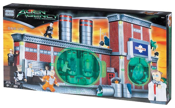 mega bloks alien agency