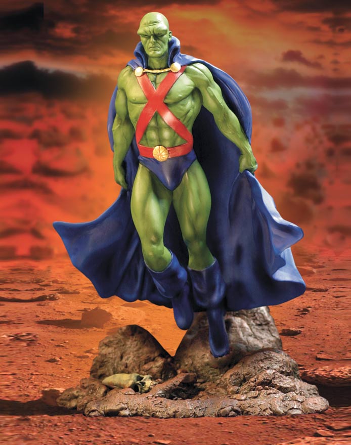 DC Direct Martian Manhunter Statue