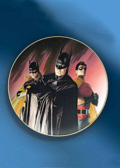 BATMAN FAMILY COLLECTOR'S PLATE