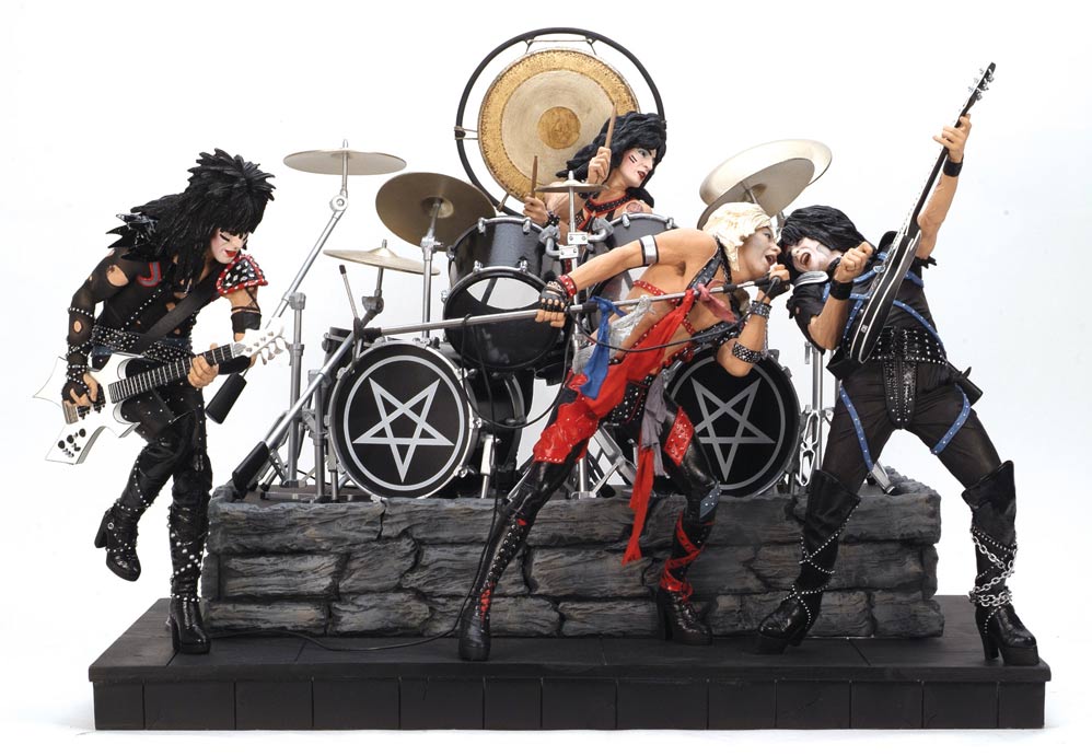 Motley Crue Deluxe Box Set - action figures