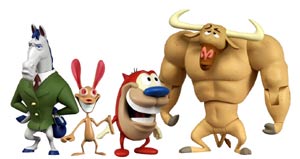 ren and stimpy action figures