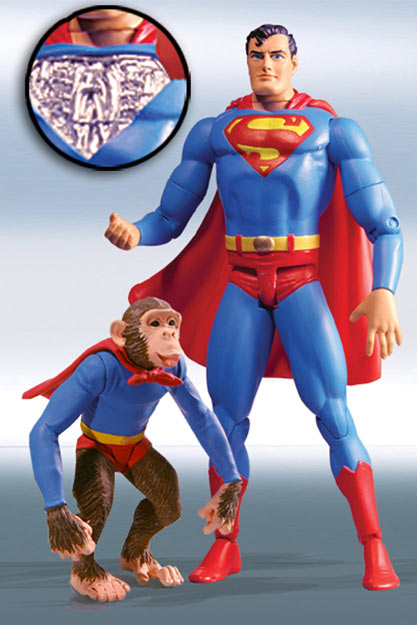 Silver Age Superman Action Figures