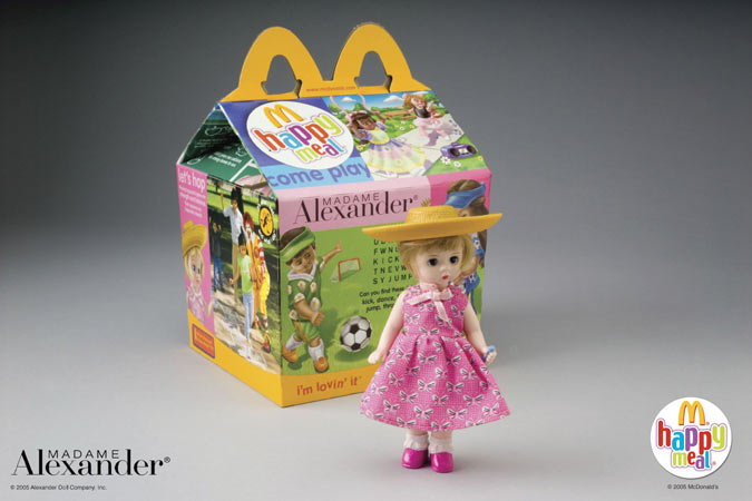 Madame Alexander Dolls at McDonald's