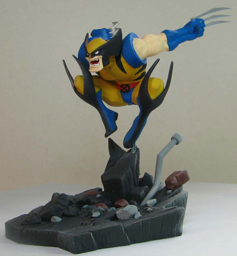 resin statues marvel