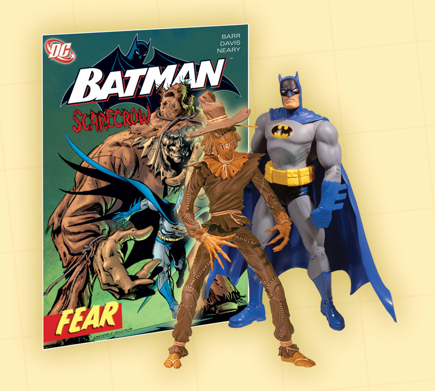 Batman/ Scarecrow: Fear Gift Set Action Figures