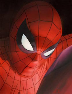 spider-man lithograph