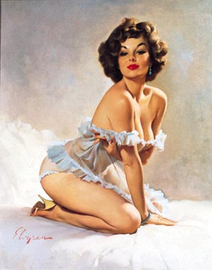 Suzanne by Gil Elvgren