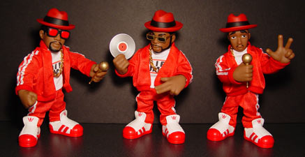 run dmc action figures