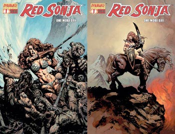 red sonja comics