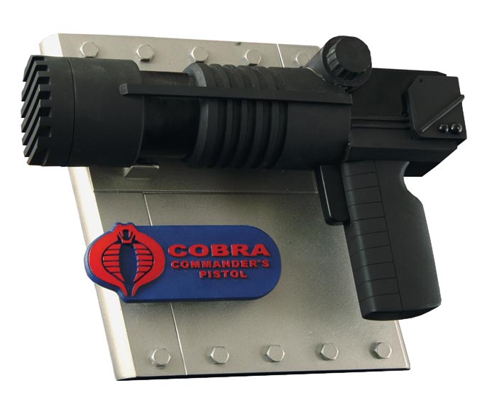 Gi Joe Cobra Commander Gun Replica November 2005 4402