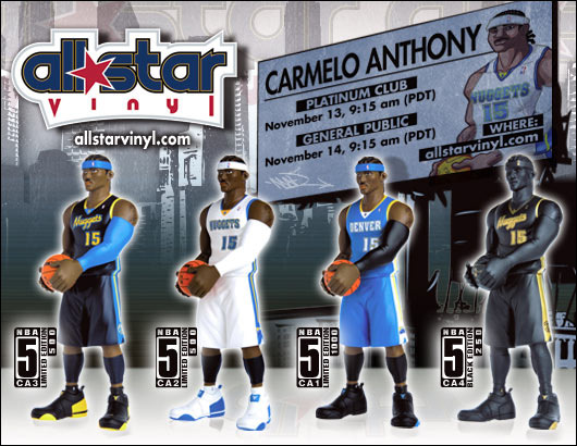 Carmelo Anthony All-Star Vinyl Figure