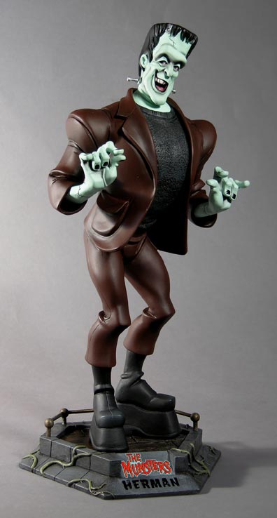 Herman Munster Tooned Up Maquette