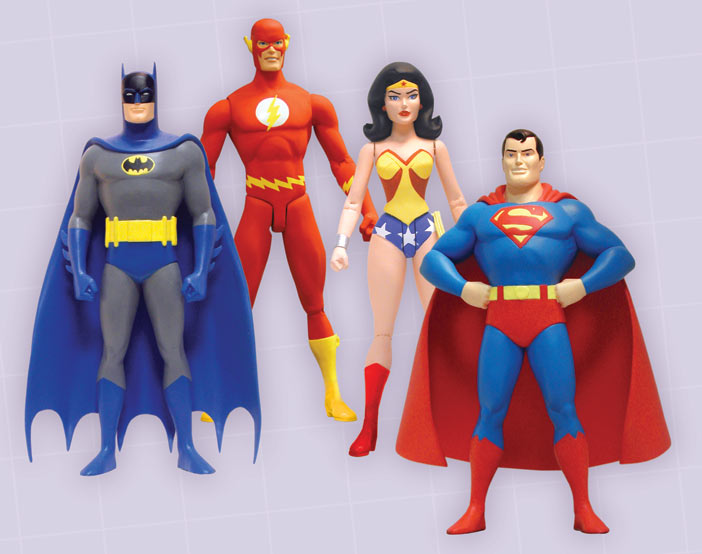 Reactivated! Series 3: Super Friends Action Figures