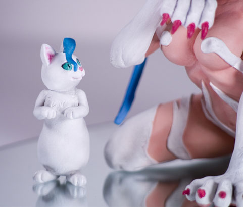 Darkstalkers Felicia Statue