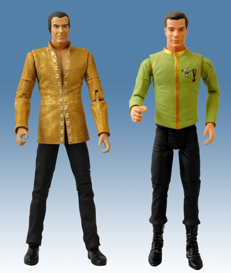 khan and kirk action figures