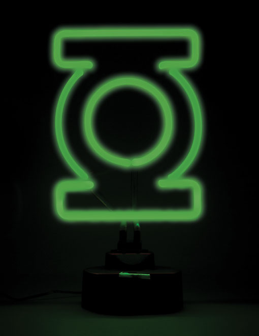 GREEN LANTERN MINI NEON SIGN