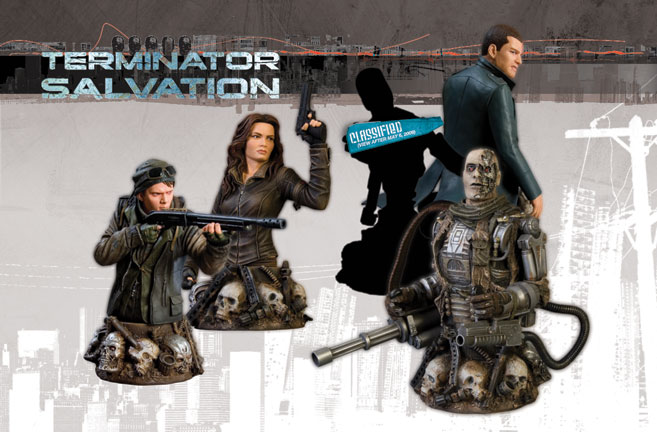 Terminator: Salvation Busts