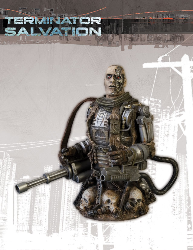 Terminator: Salvation Busts
