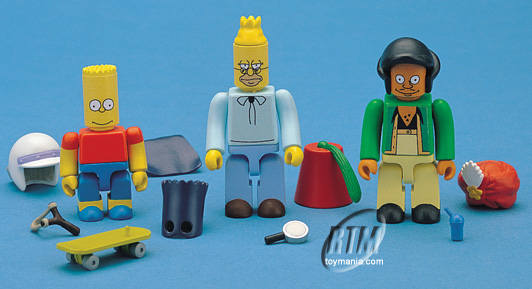 Simpsons Blocko Figures