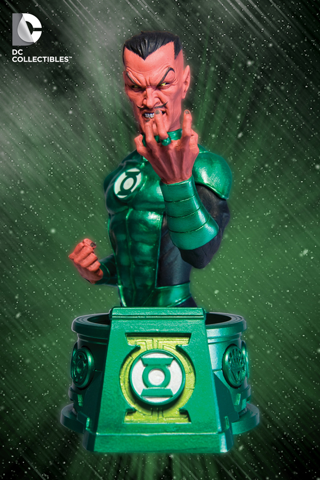  Blackest Night Green Lantern Sinestro Bust