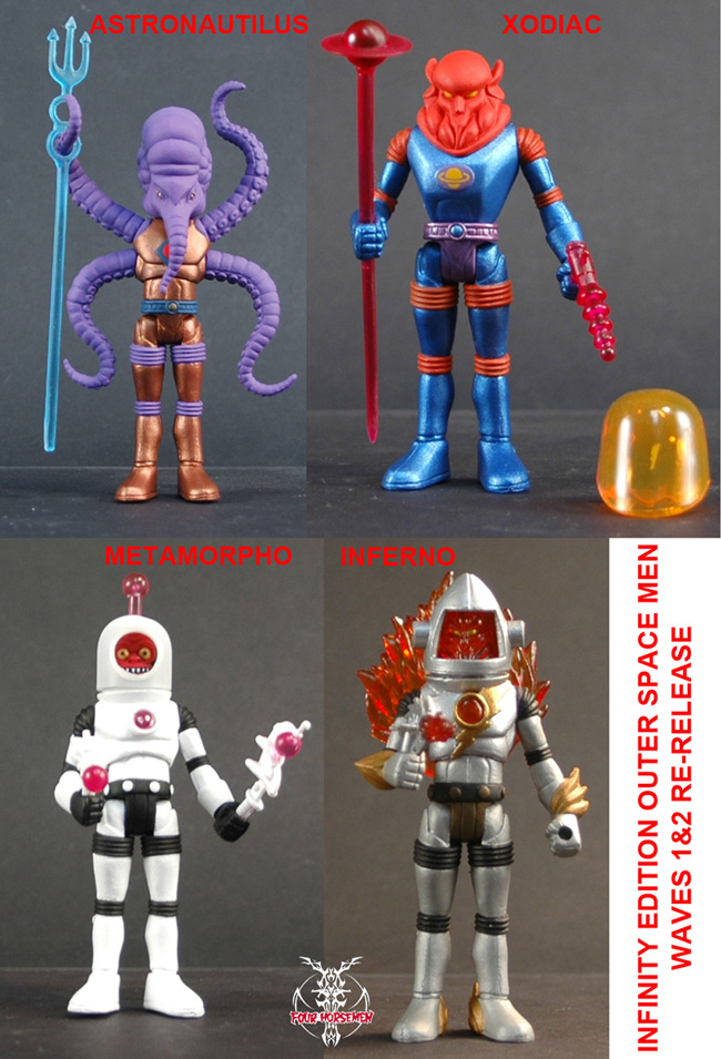 Outer Space Men Variants