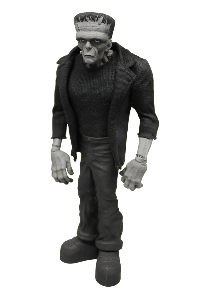 Mezco's Black & White Variant Frankenstein for NYCC | Raving Toy