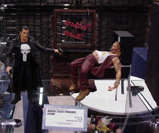 diamond comics booth at the 2002 Wizard World Chicago