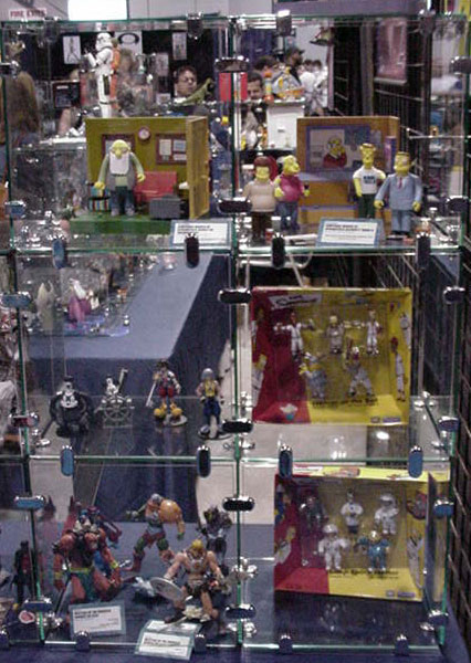 diamond comics booth at the 2002 Wizard World Chicago