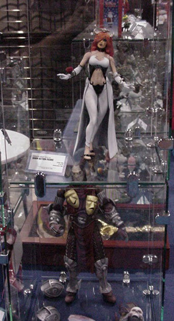 diamond comics booth at the 2002 Wizard World Chicago