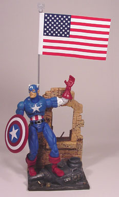 Captain America - Marvel Legends Action Figures, series one - Toy Biz ...