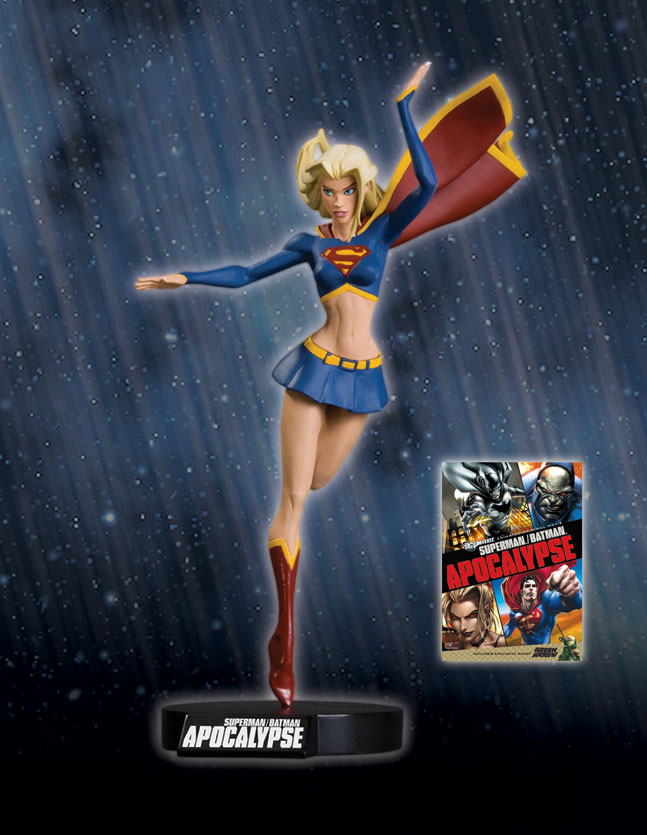 Superman/Batman: Apocalypse DVD Supergirl Maquette - Raving Toy Maniac -  The Latest News and Pictures from the World of Toys